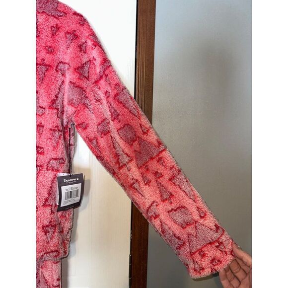 NWT Bearpaw Plush Knit Long Sleeve Tie Front Top & Joggers Pajama Set Red  Sz Lg - Picture 13 of 15